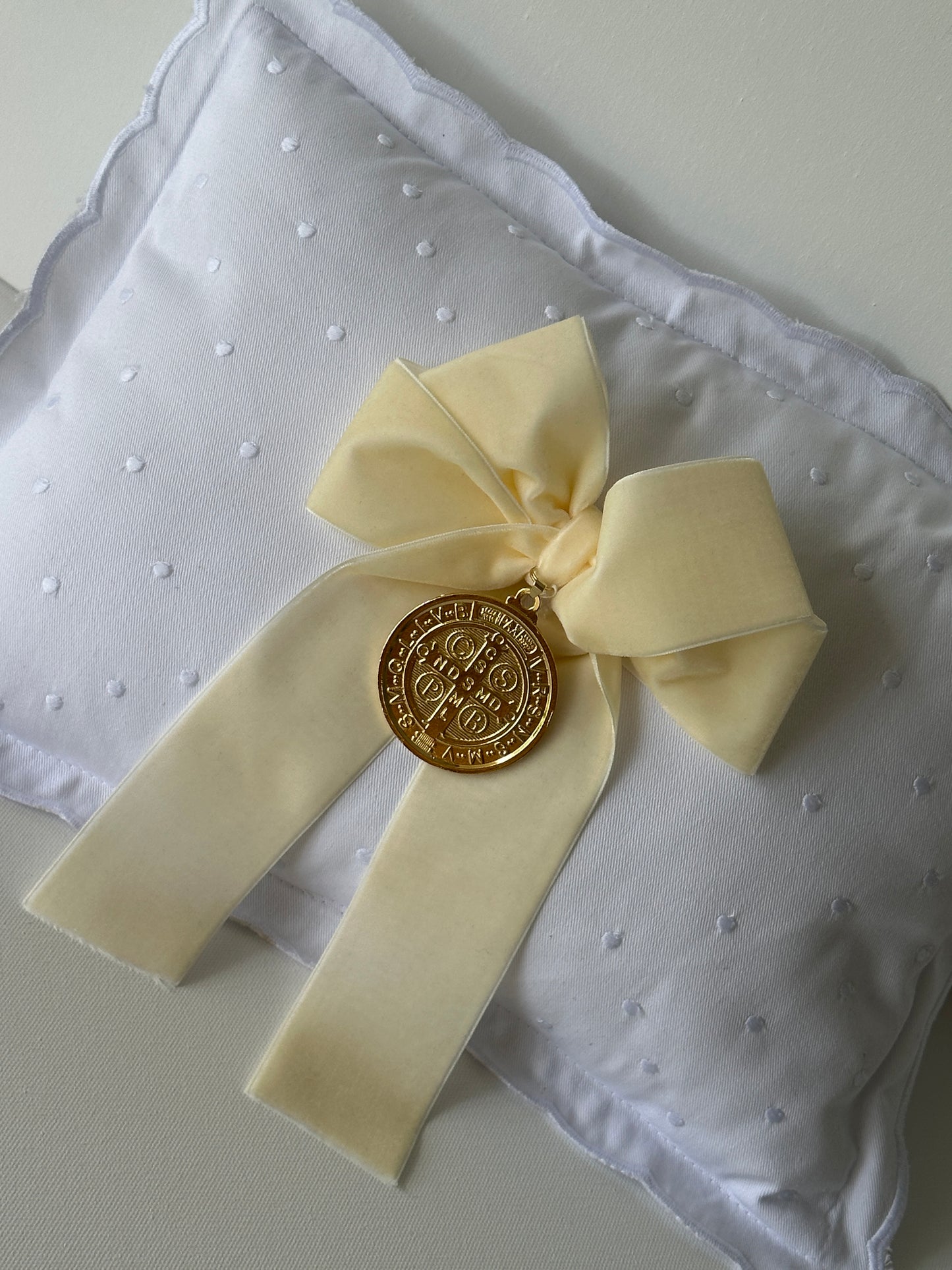 Baby Pillow San Benito Abad Yellow