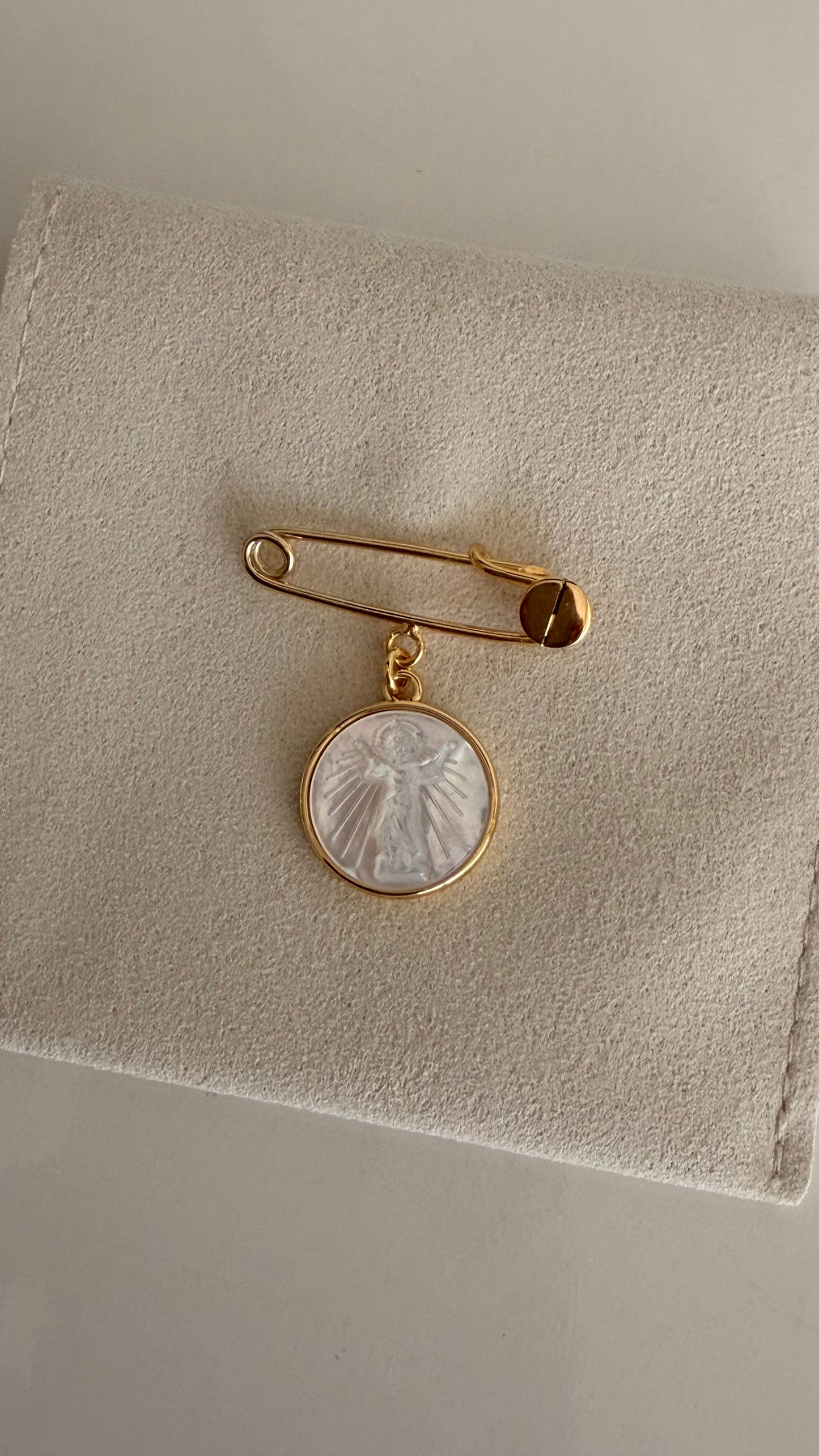 Divine Child Jesus Baby Pin