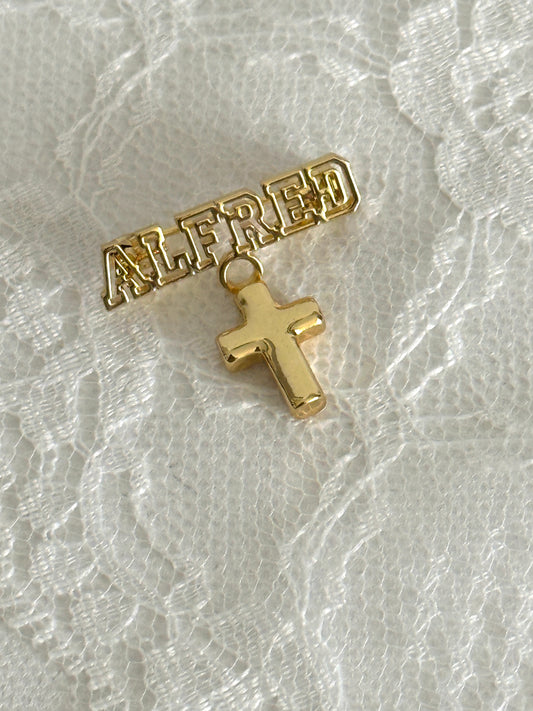 Baby Pin Personalizado Alfred