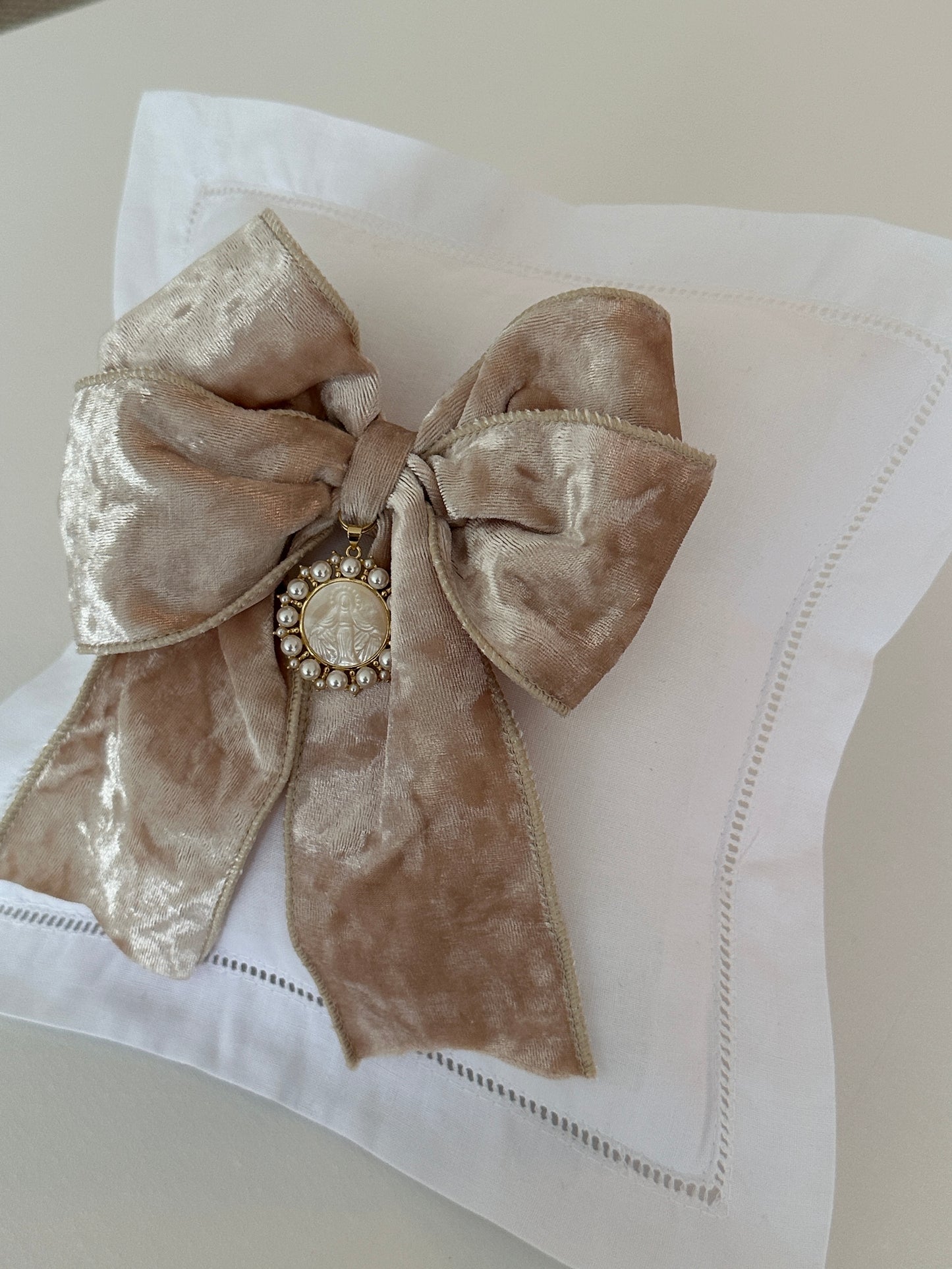 Baby Pillow Velvet Rose
