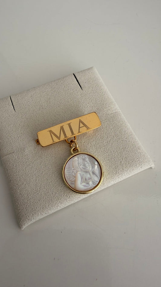 Baby Pin Plaquita Mía
