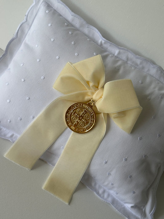 Baby Pillow San Benito Abad Yellow
