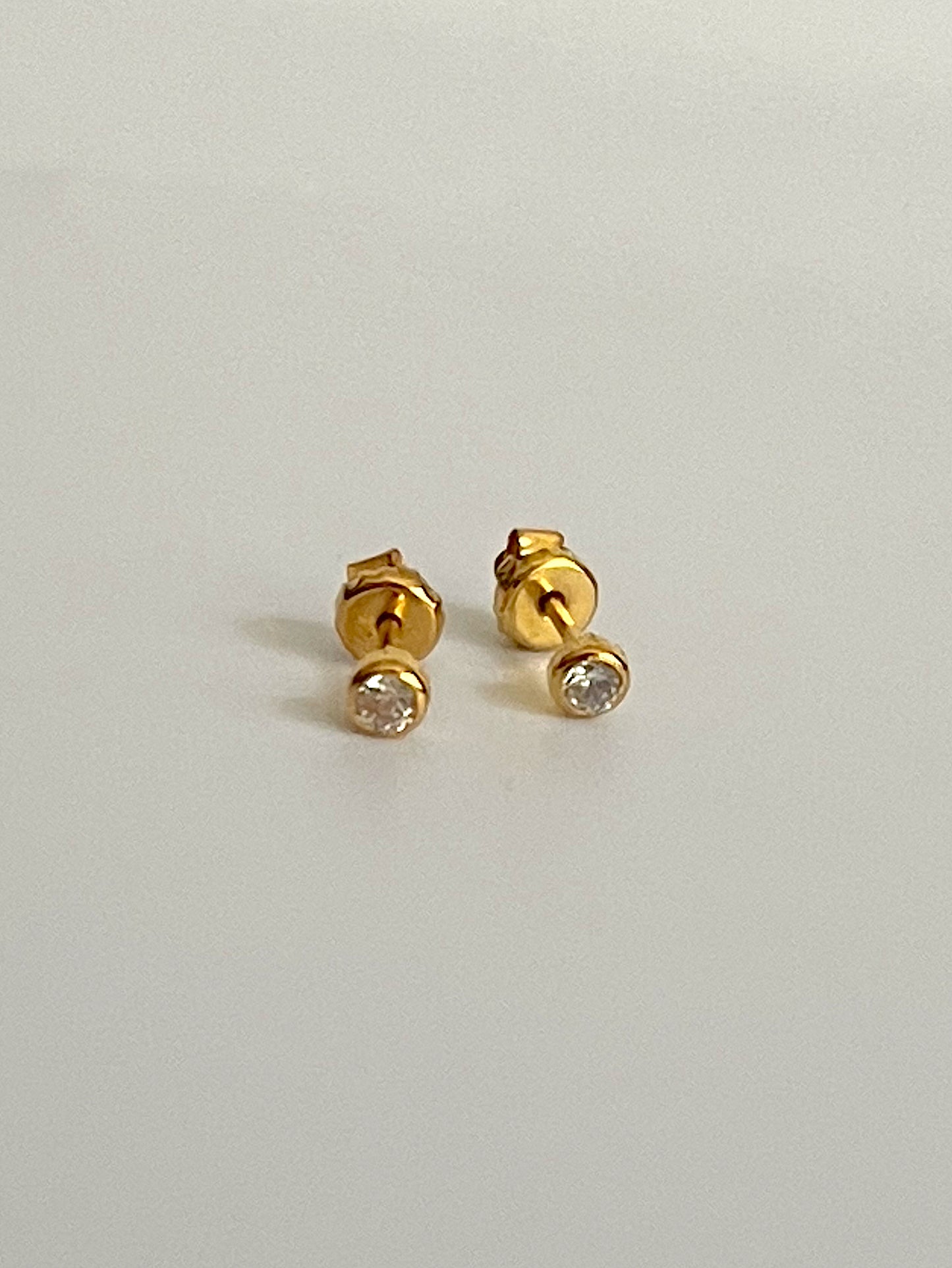 Zirconia Baby Studs Earrings