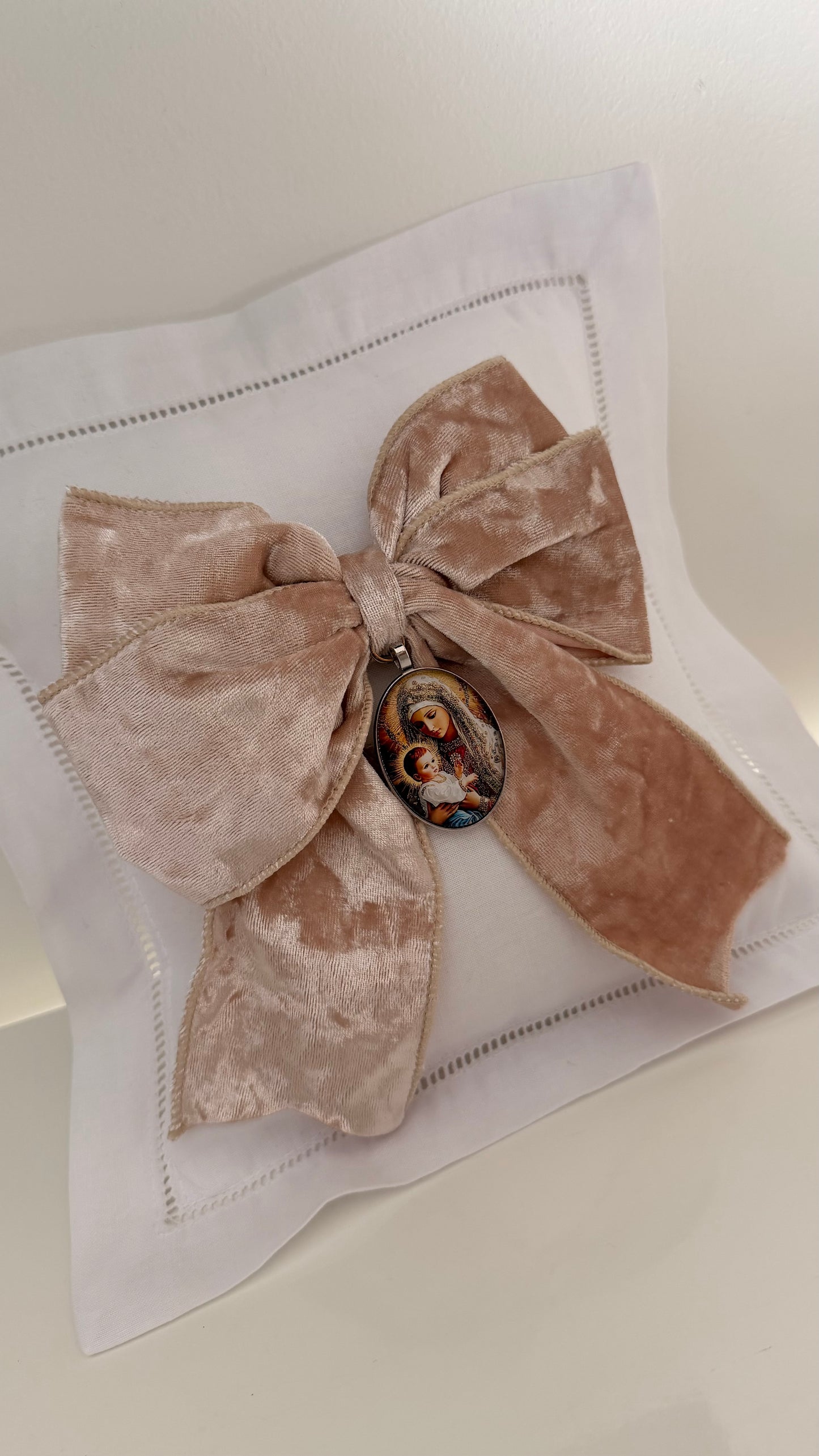 Baby Pillow Velvet Rose