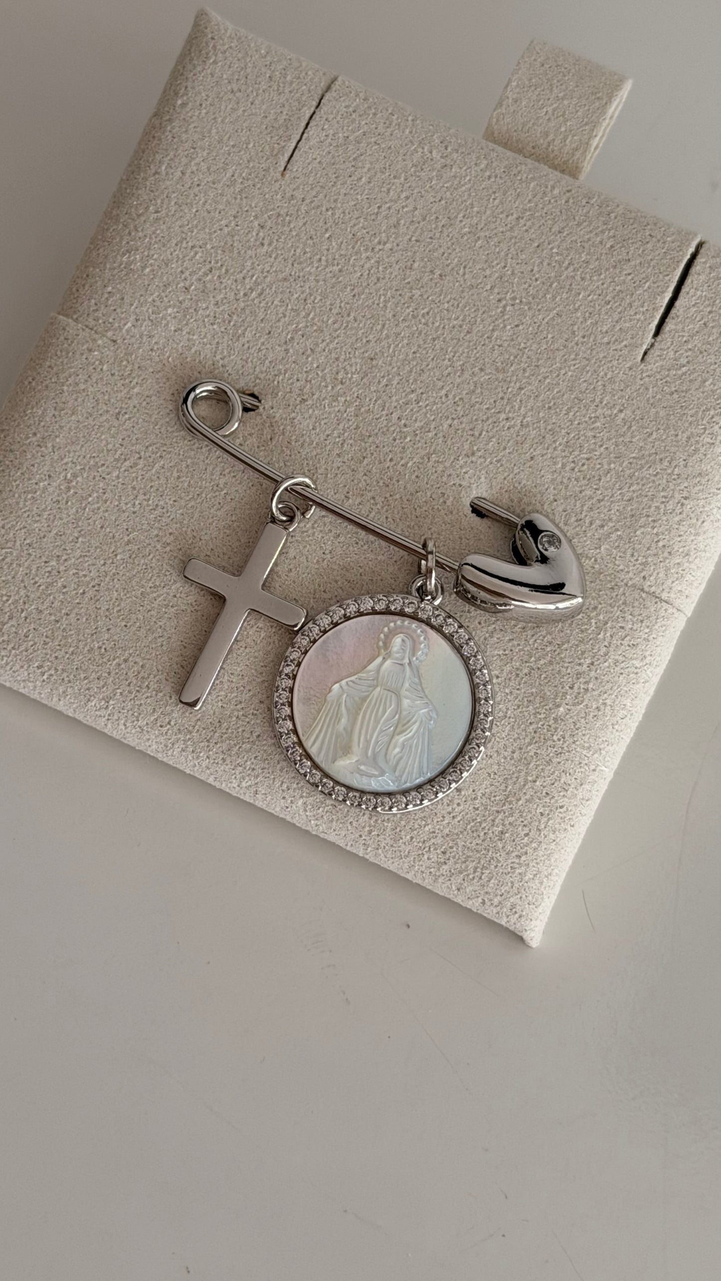 Virgin Milagrosa Baby Pin