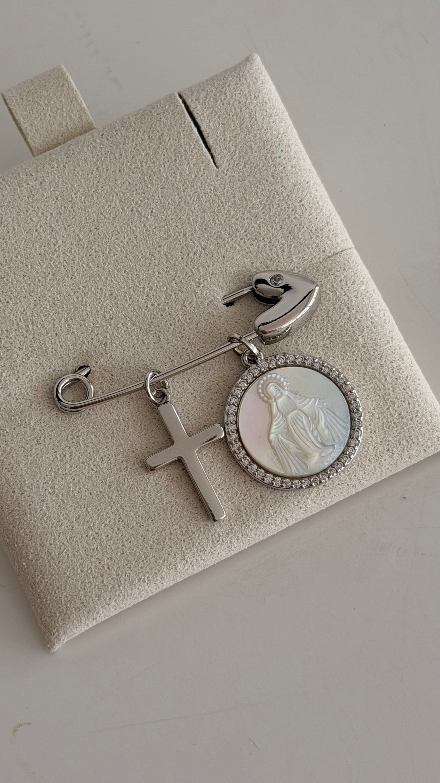 Virgin Milagrosa Baby Pin