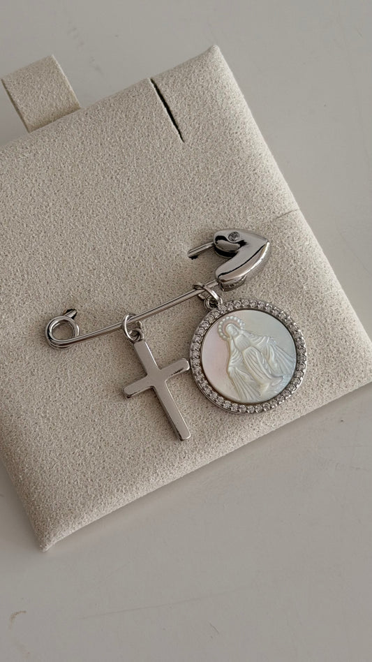 Virgin Milagrosa Baby Pin
