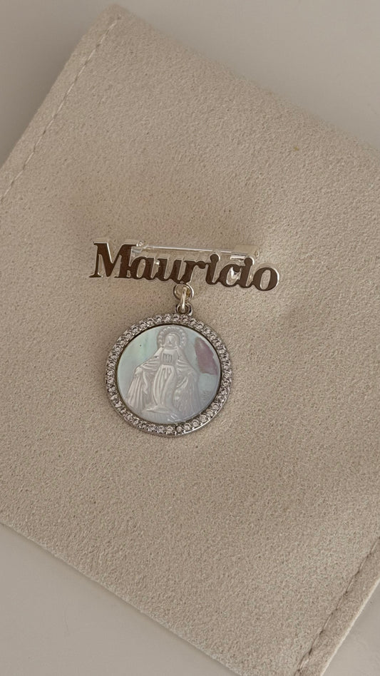 Baby Pin Personalizado Mauricio
