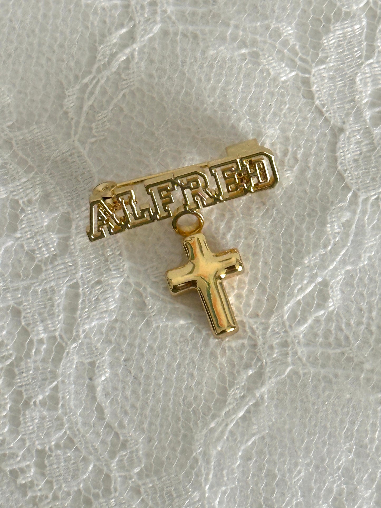 Baby Pin Personalizado Alfred
