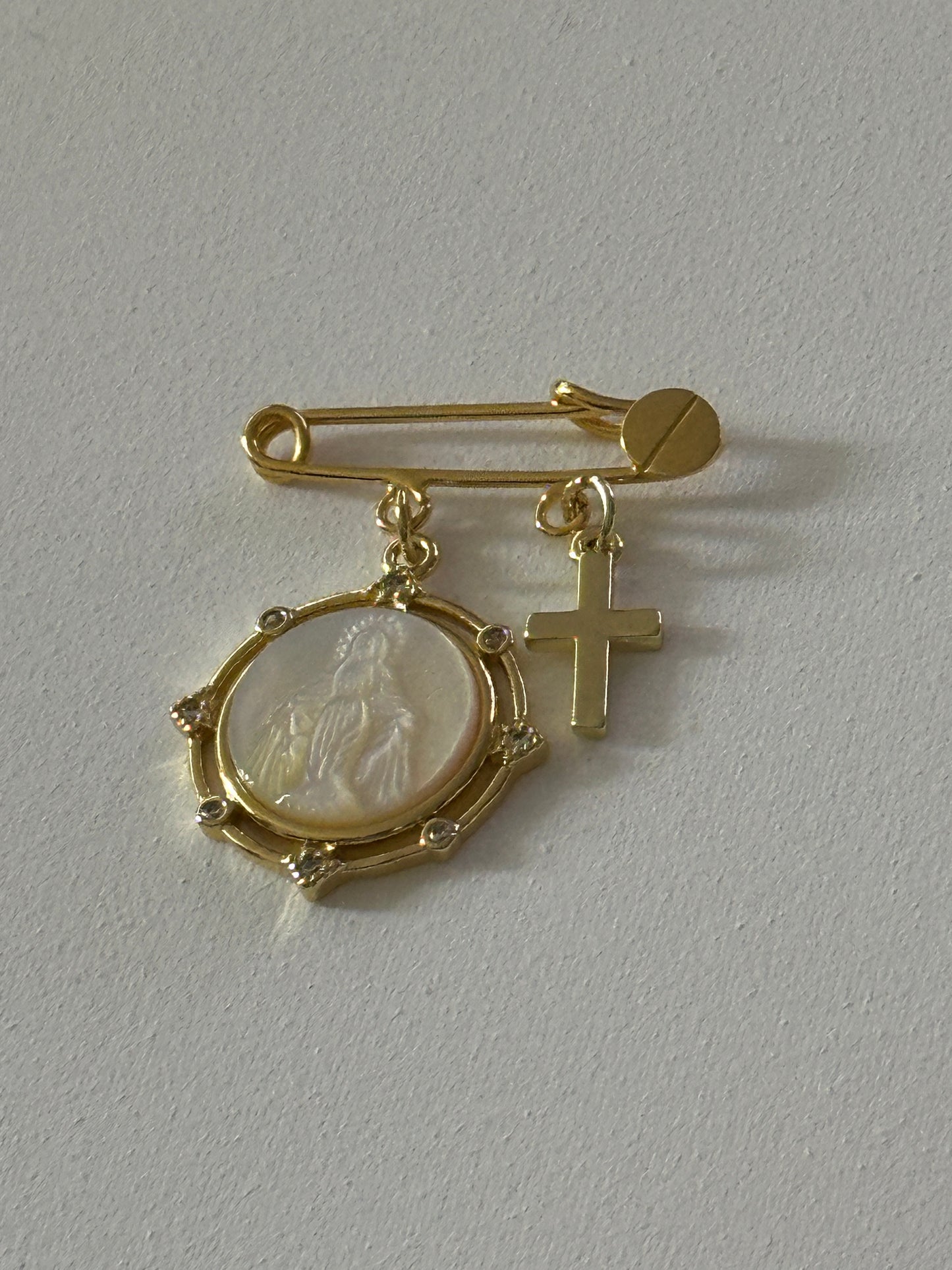 Virgin Milagrosa Baby Pin
