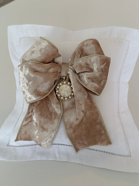 Baby Pillow Velvet Rose